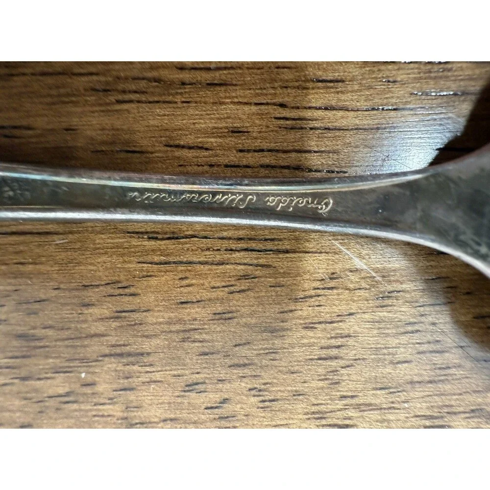 Grand Renaissance Silver Plated Pierced Serving Slotted Spoon, 1 Piece